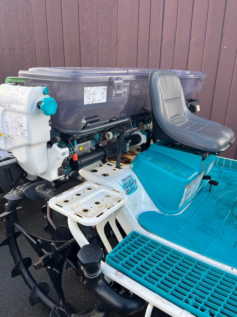 クボタ 田植機 ZP67 植え付け部なし 160時間 施肥付き