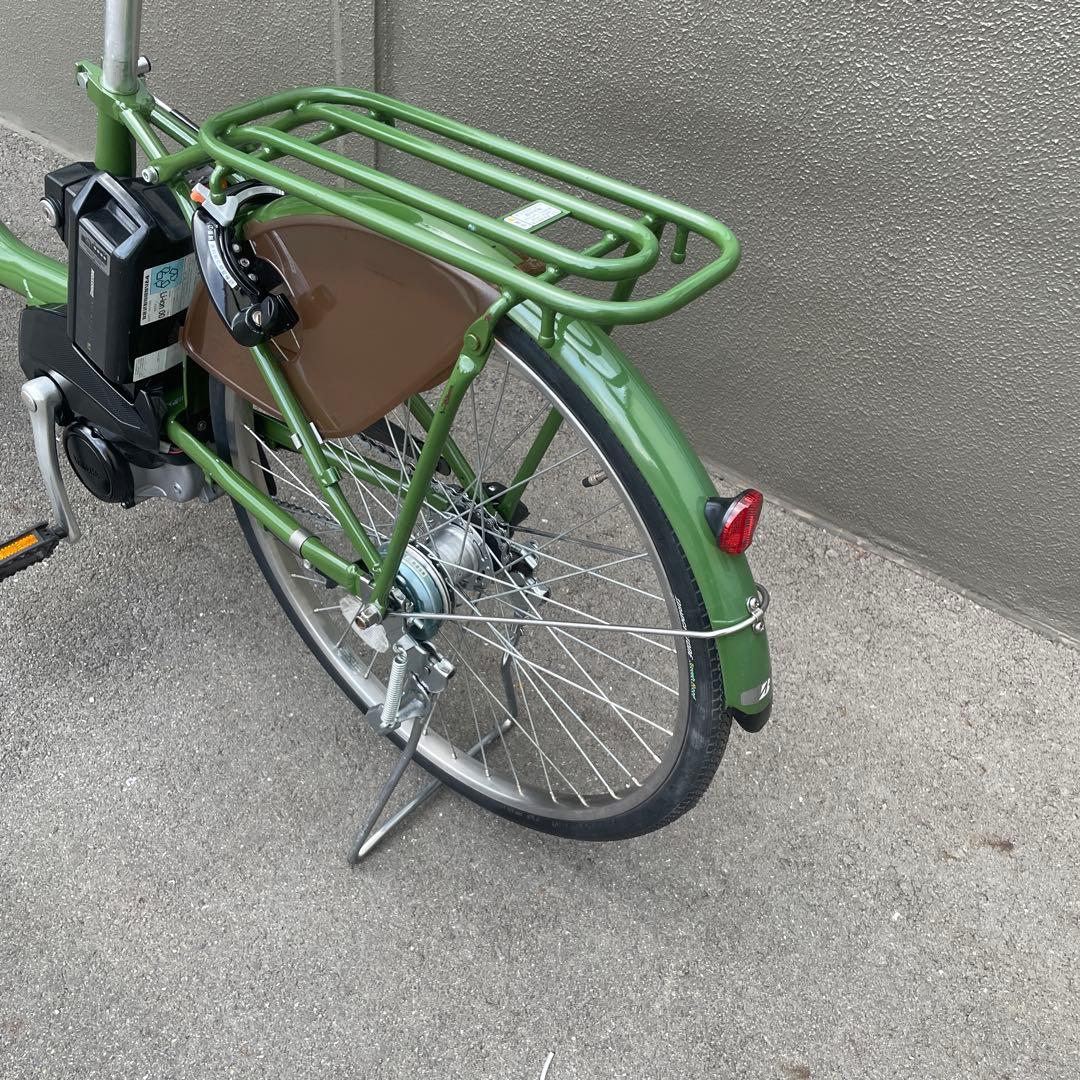 ブリヂストン電動アシスト自転車24インチ グリーン