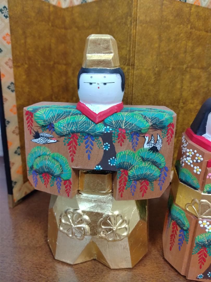 奈良一刀彫　鎌田麦風