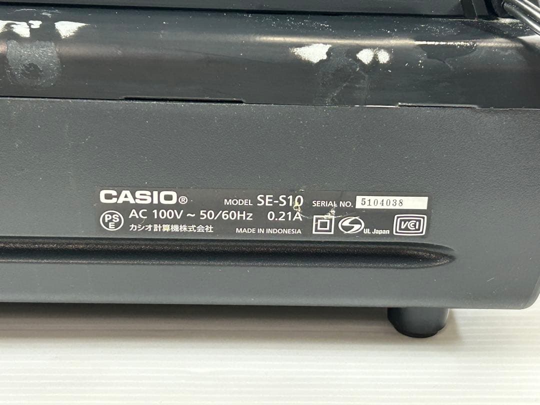 CASIO　レジスター　SE-S10