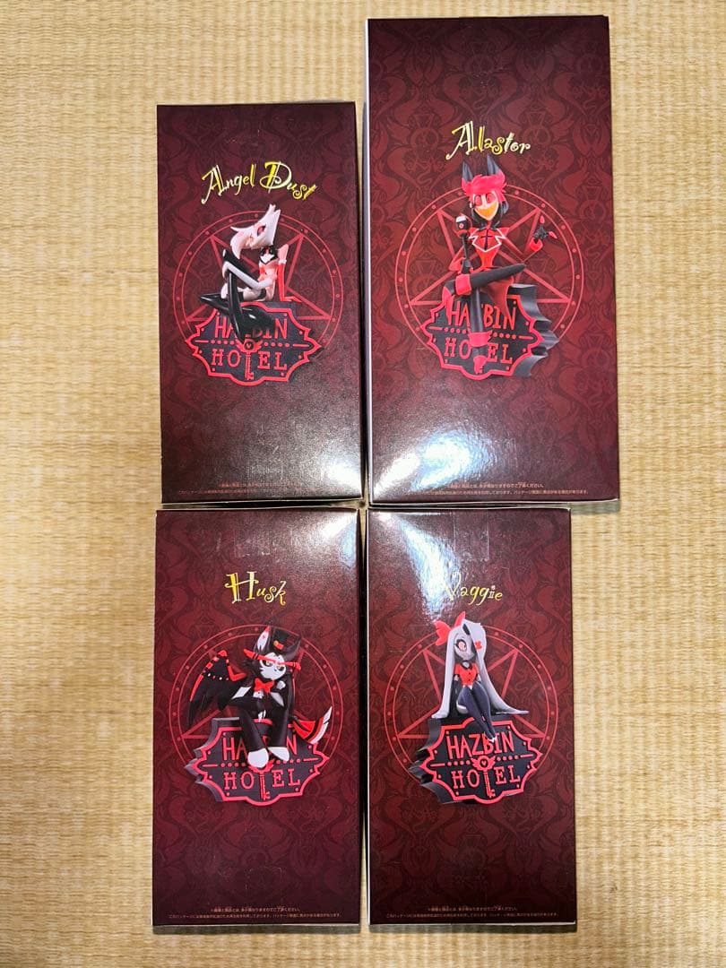 HAZBIN HOTEL 4種類フィギュアAカラーコンプセット