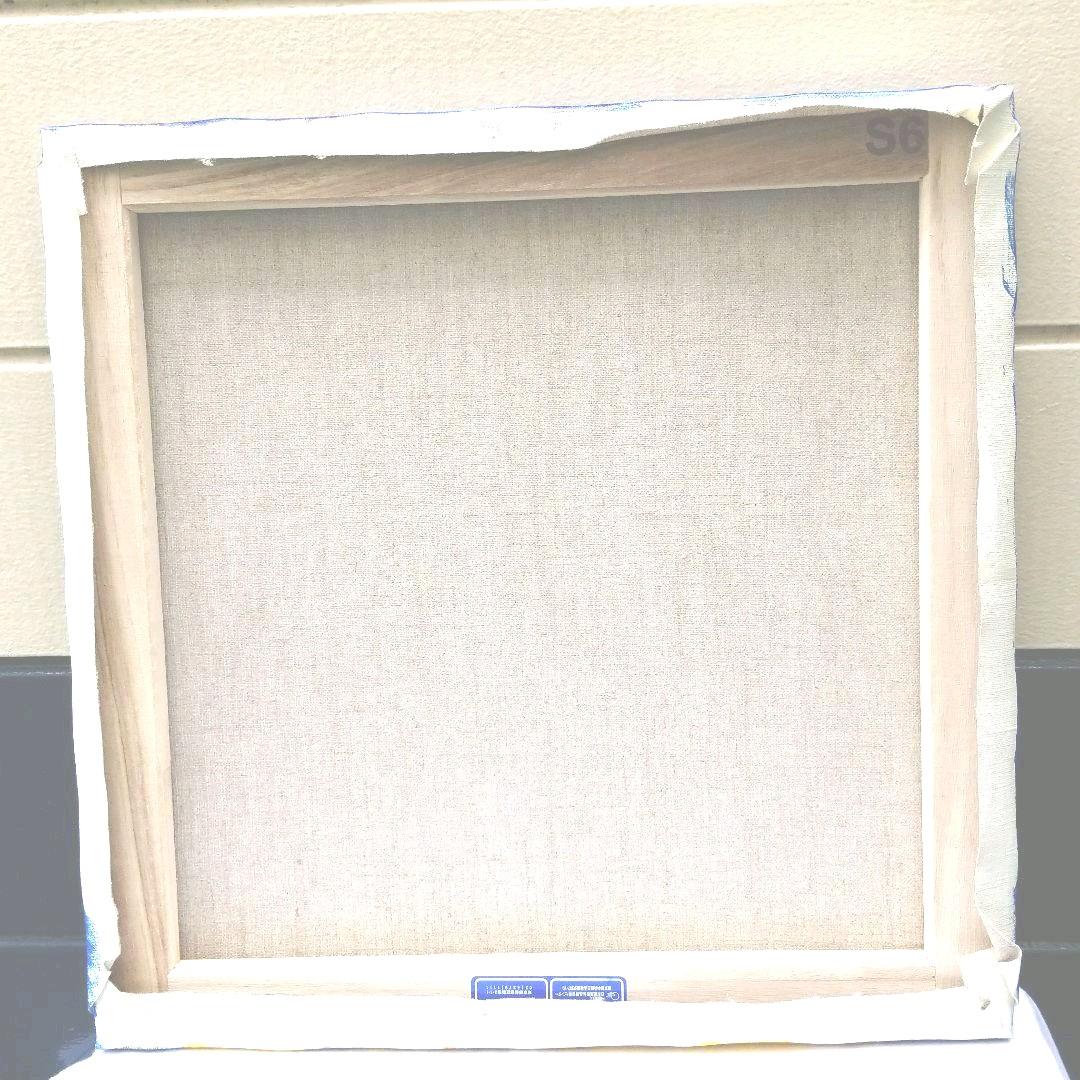 油絵　専用　嵐の訪れを伝える猫 　サバトラ白ちゃん編