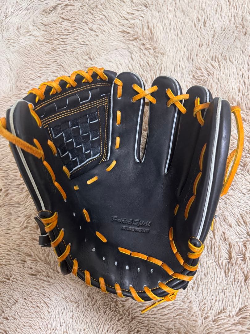 EITT PROBATIS 軟式野球グローブ 黒/オレンジ