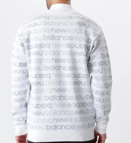 NBゴルフ クルーネックニット【5(L寸)】ホワイト　0125270004