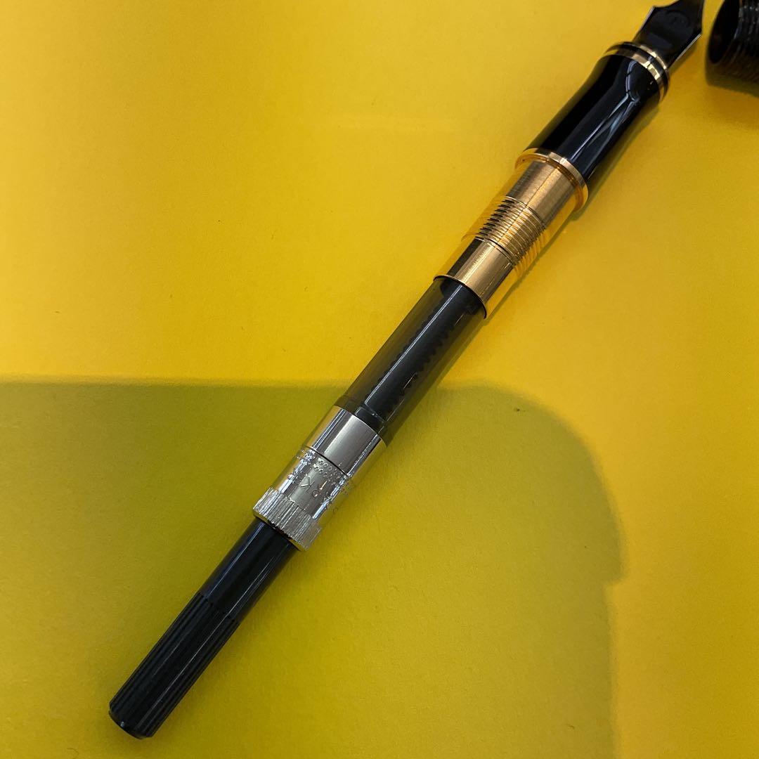 Parker 万年筆 黒 ステンレススチール