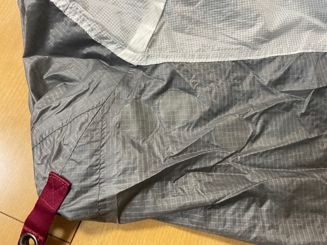 モンベル ステラリッジテント2 レインフライ、グラウンドシート付き 全て純正品