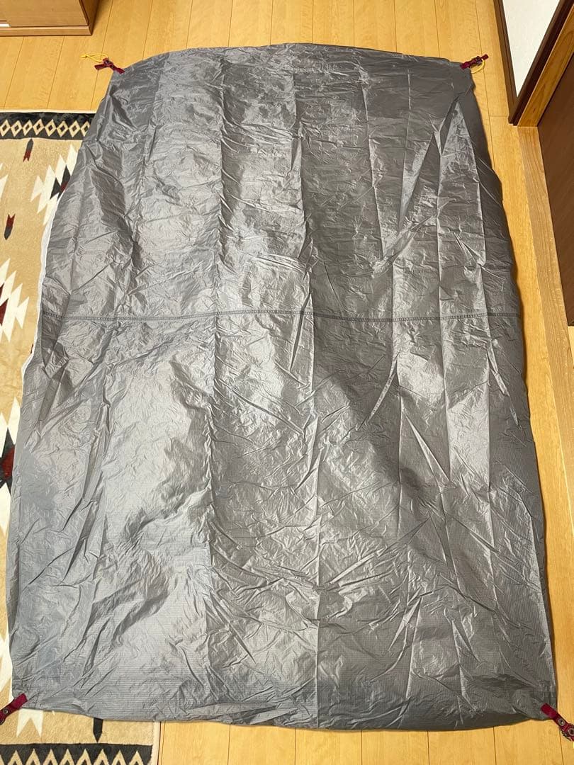 モンベル ステラリッジテント2 レインフライ、グラウンドシート付き 全て純正品