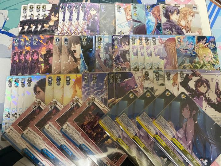 ヴァイスシュバルツ　sao デッキ