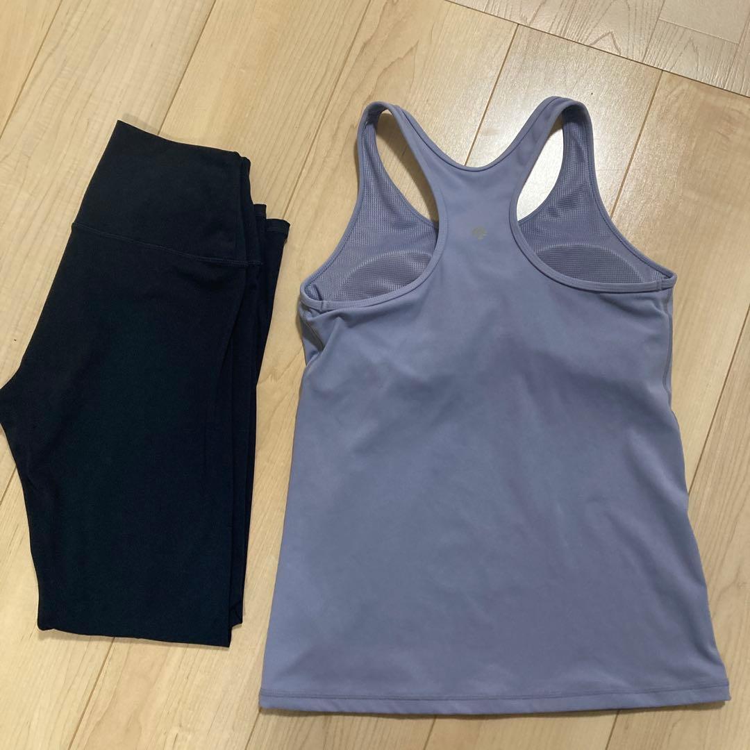 【SUKALA】ベーシックタンクトップ・ベーシックレギンス　M ２点セット