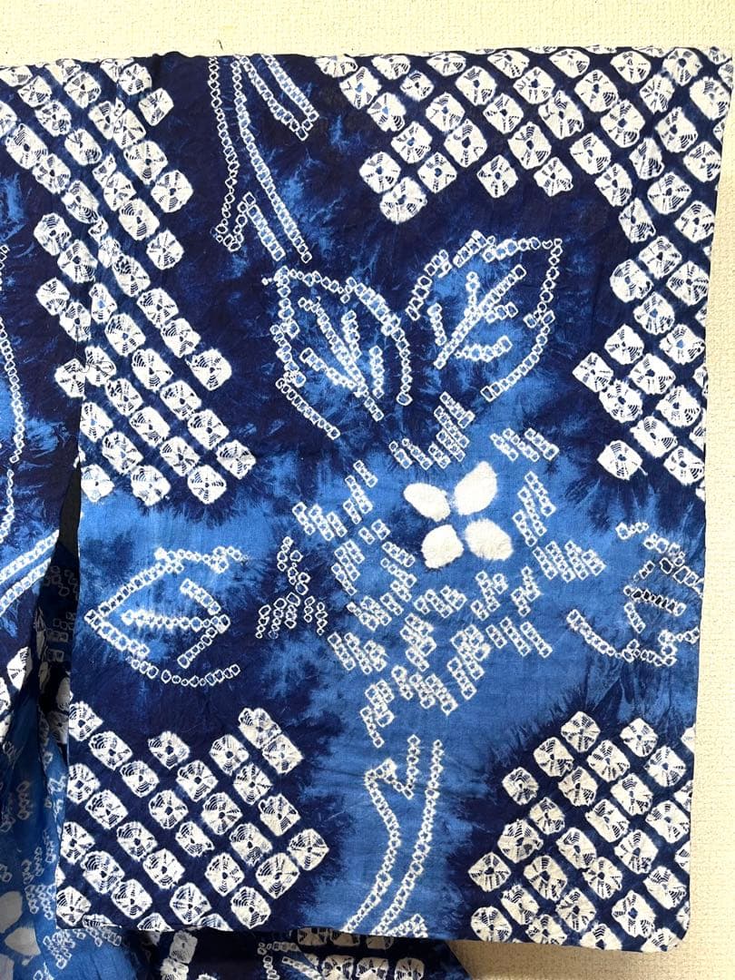 有松鳴海絞り　浴衣　（211）