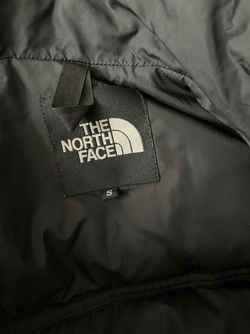 THE NORTH FACE ブラック ダウンジャケット Ｓヌプシ