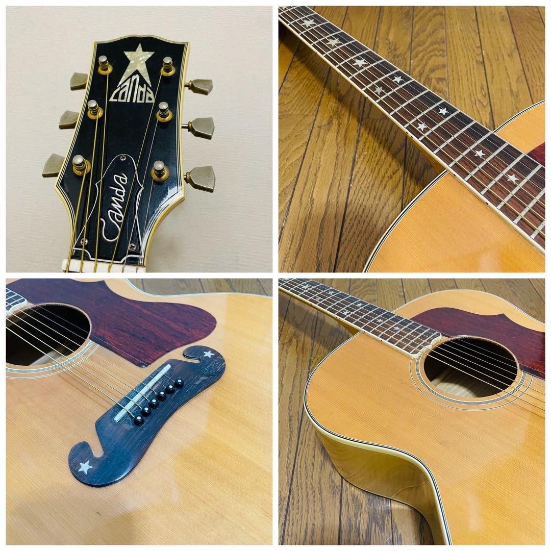 9633 CANDA 404 アコースティックギター 送料無料 匿名配送
