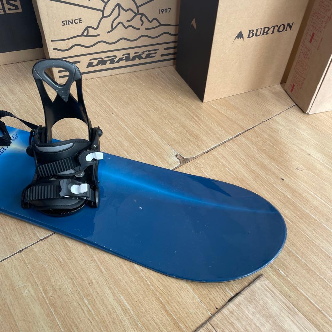 NAKID×ZUMAキッズスノーボードセット　未使用バイン付3点セット　118㎝