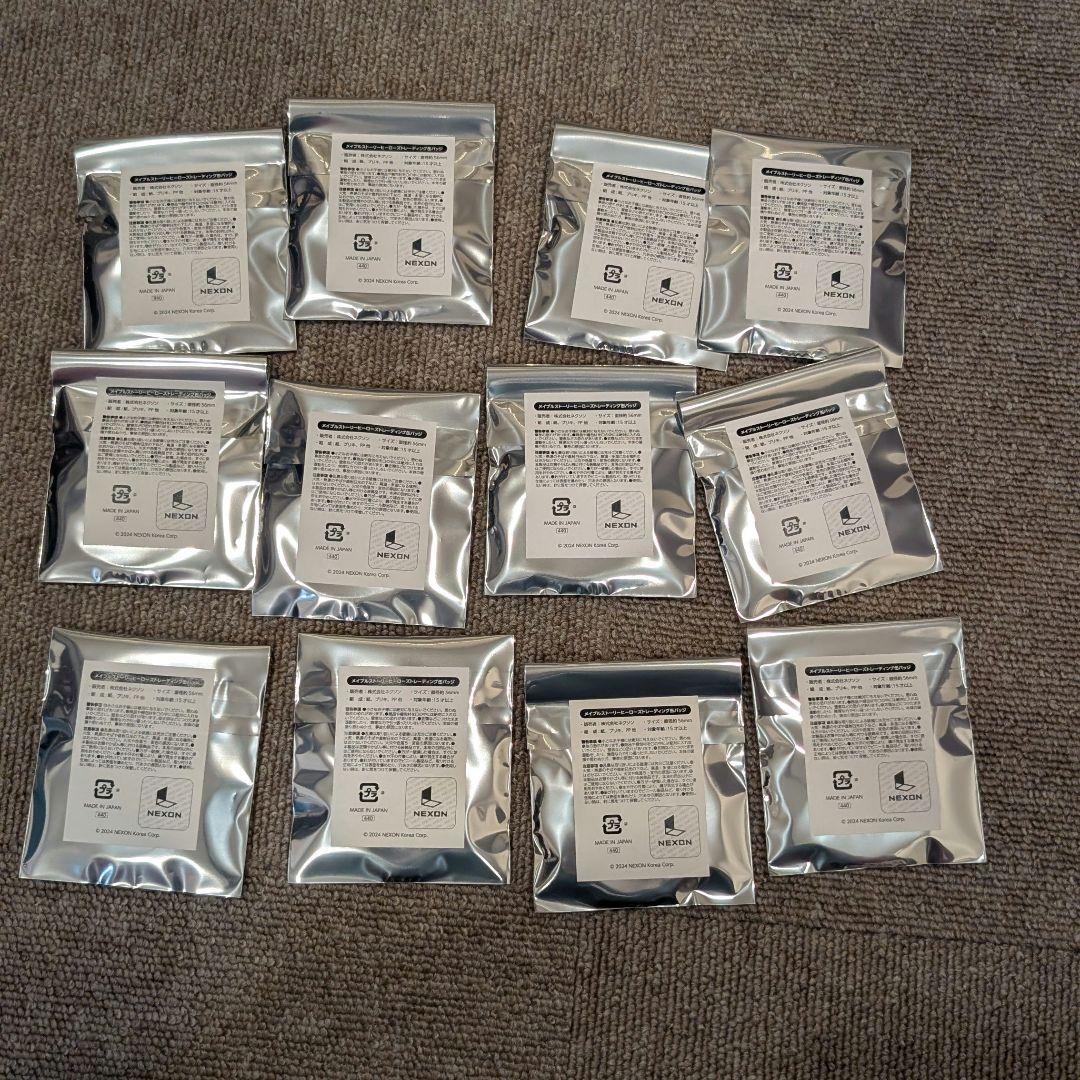 MapleStory キャラクター缶バッジ 12個