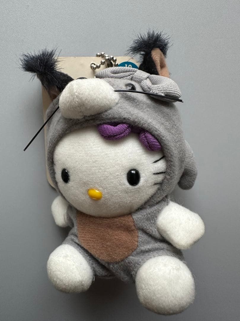 レア！ハローキティ 北海道限定 エゾリスキティ ぬいぐるみレトロ　ご当地