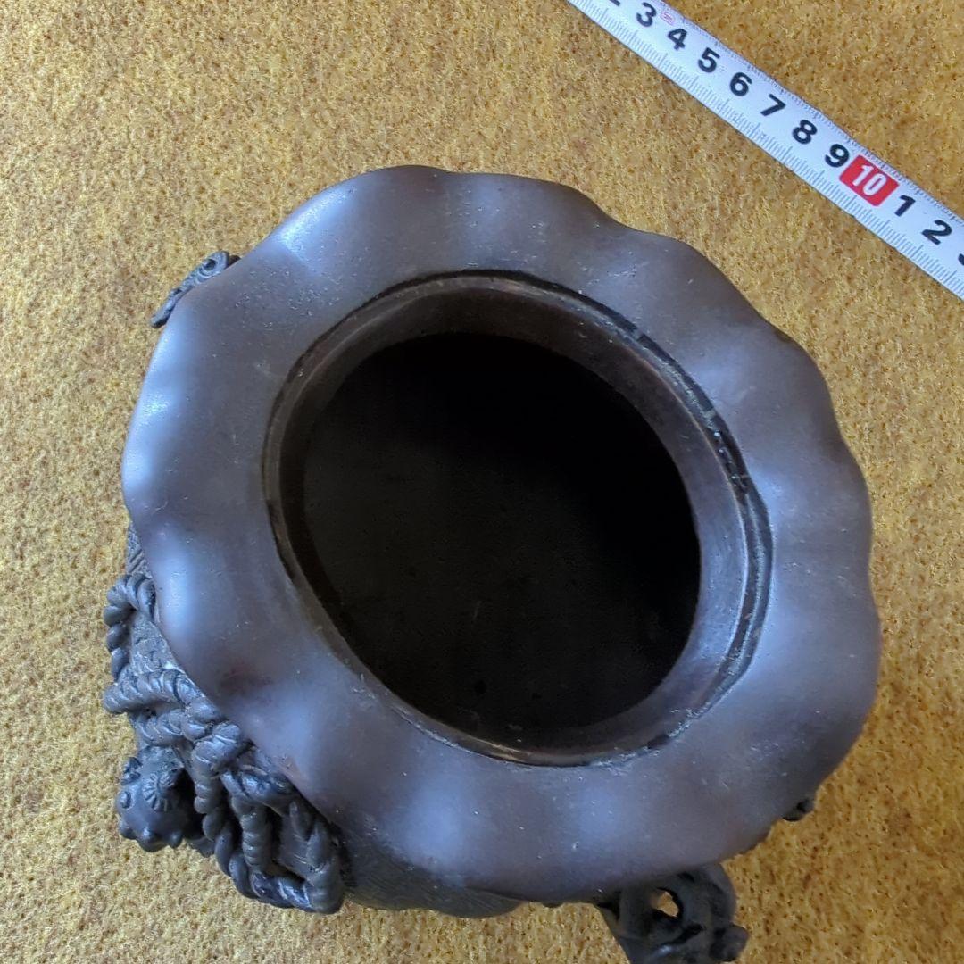 香炉　元威　床の間　置物　仏具　ビンテージ　古物