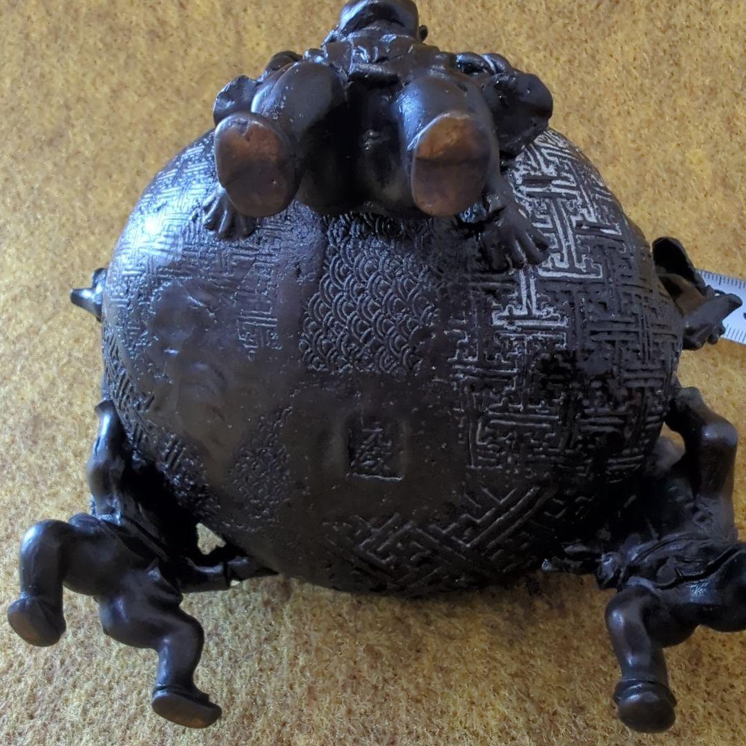 香炉　元威　床の間　置物　仏具　ビンテージ　古物