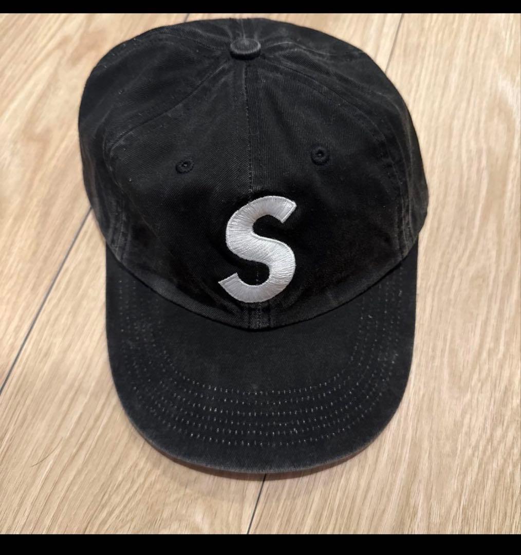 SUPREME キャップ Sロゴ