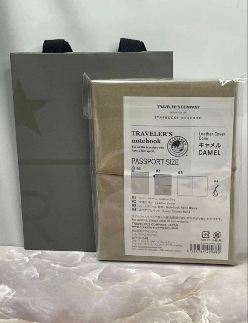 スターバックス ロースタリー トラベラーズノート ブルー ブラスクリップ
