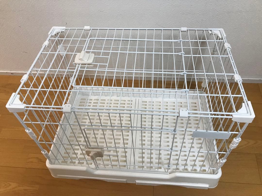 ウサギ　動物ケージ72 白