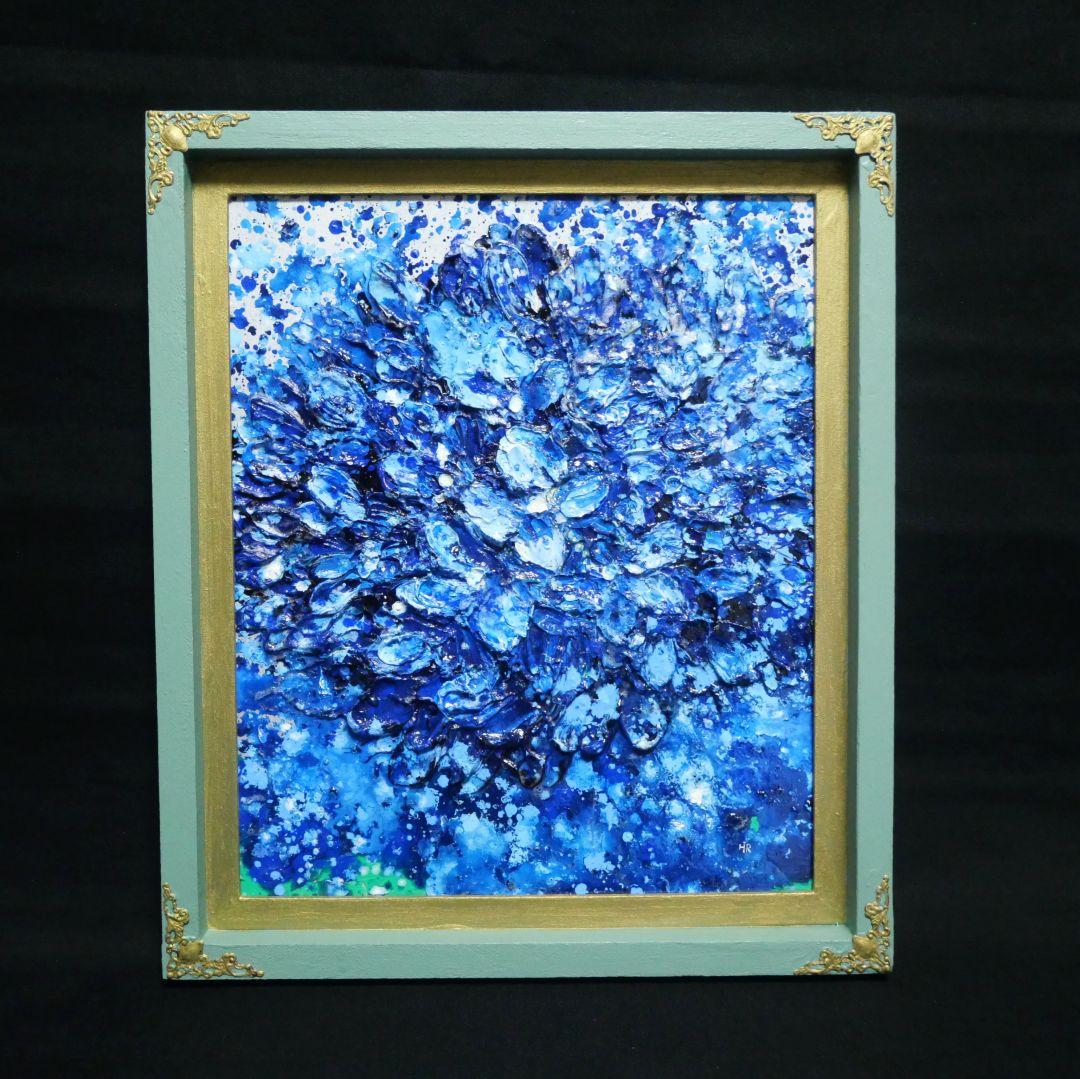 油絵 油彩 油彩画 絵 絵画【梅雨の雨】