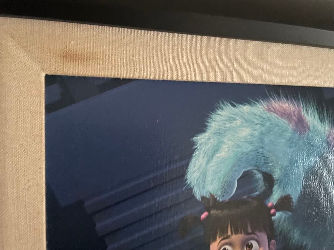 モンスターズインク　ファインアート　レア　世界限定100 ピクサー　ディズニー