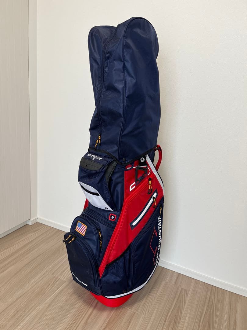 SUN MOUNTAIN ゴルフバッグ ネイビー/レッド