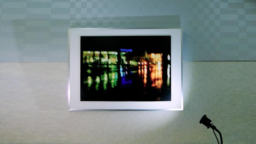 芸術写真 Rain  /  H,Murayama   106cm X 75cm