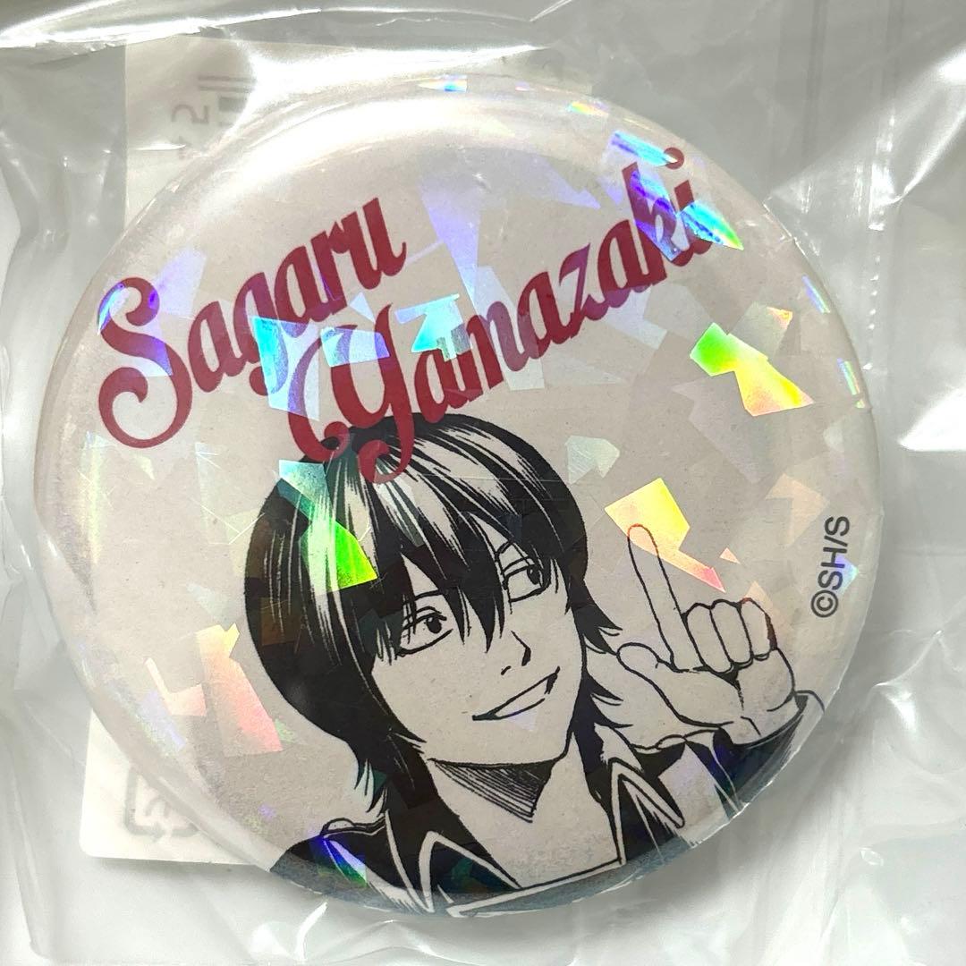 銀魂　オールスター　ホログラム　缶バッジ　完全受注生産　山崎退