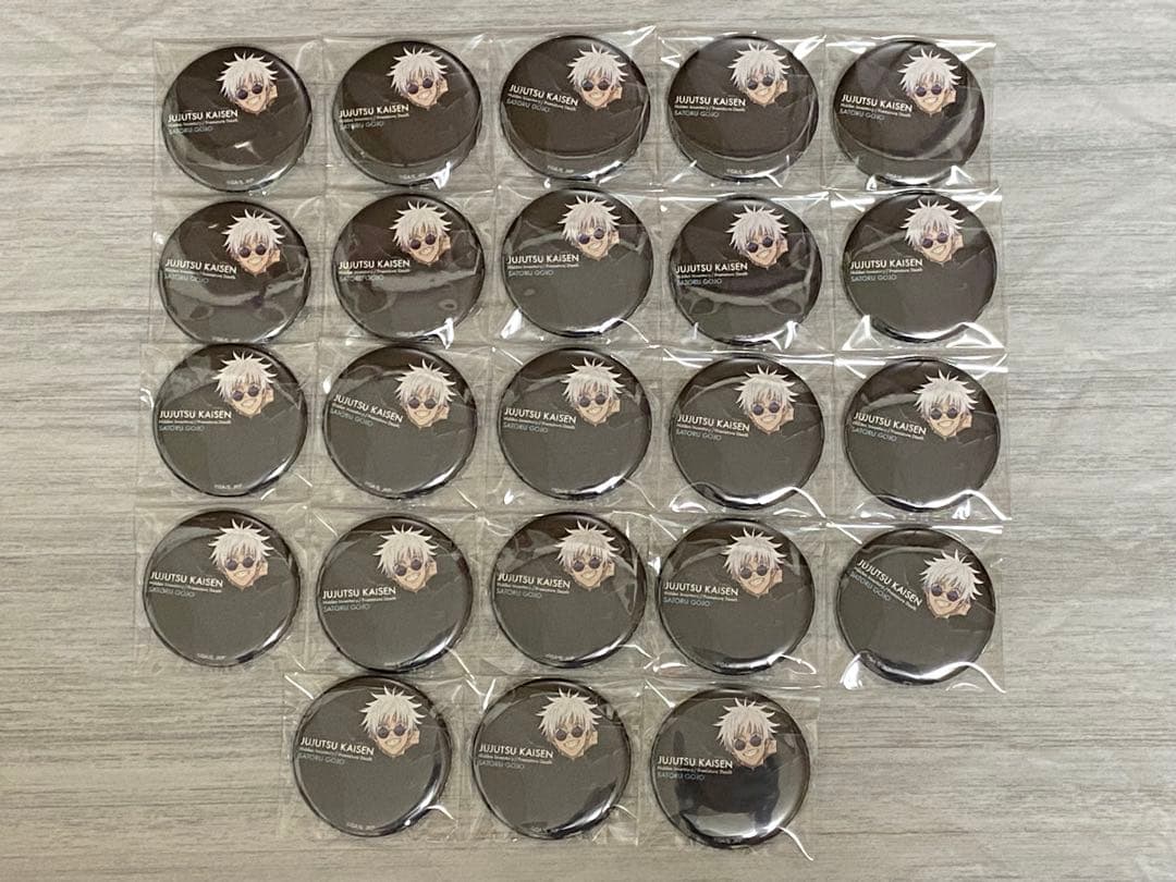 呪術廻戦 いちばんプラザ MAPPA 懐玉・玉折 五条悟 缶バッジ