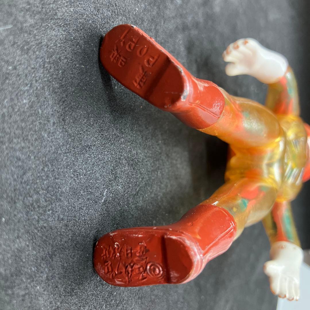 仮面ライダー V3 ポピー 改造人間 ソフビ 当時物 フィギュア