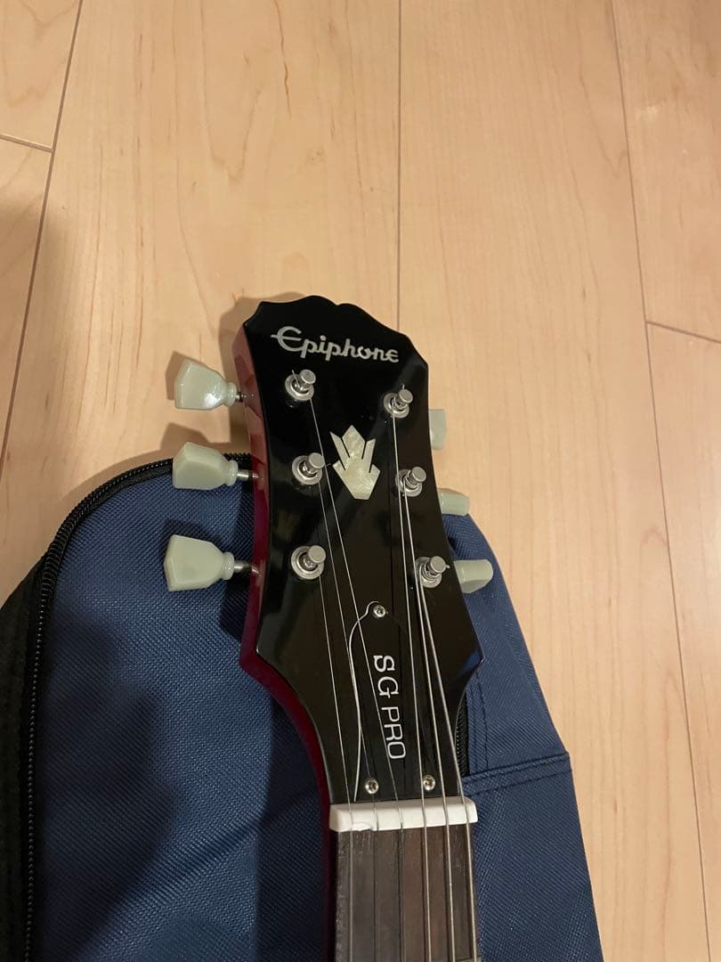 Epiphone SG Pro レフティーレッド、エレキギター