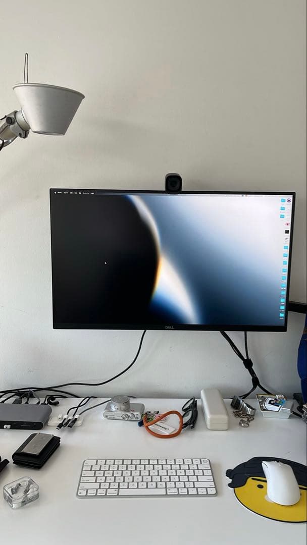 DELL 27インチWQHD モニター 165Hz 本体＋モニターアームおまけ有