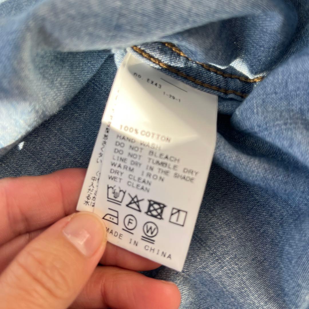 スピック　デニムシャツ