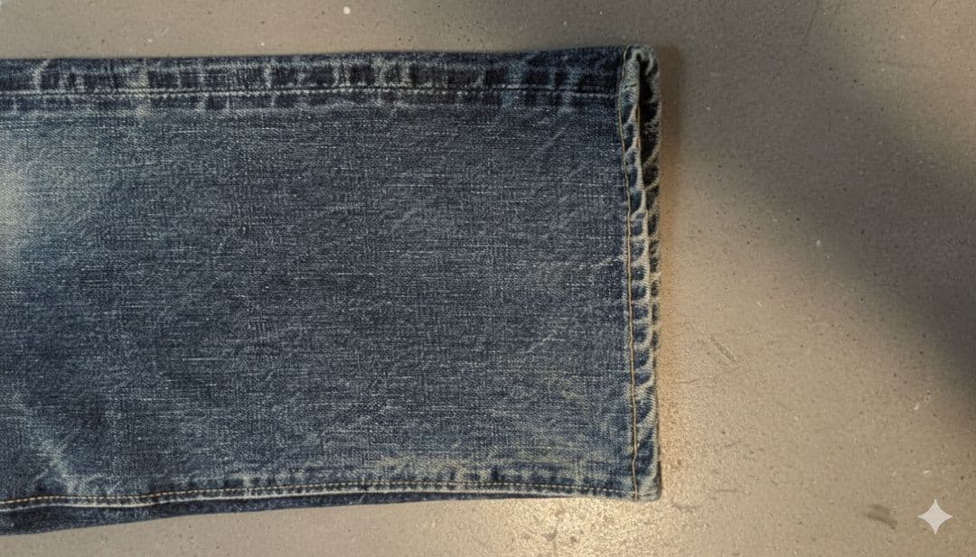 【希少・旧ドゥニーム】Denime 733 スリムストレート デニムパンツ