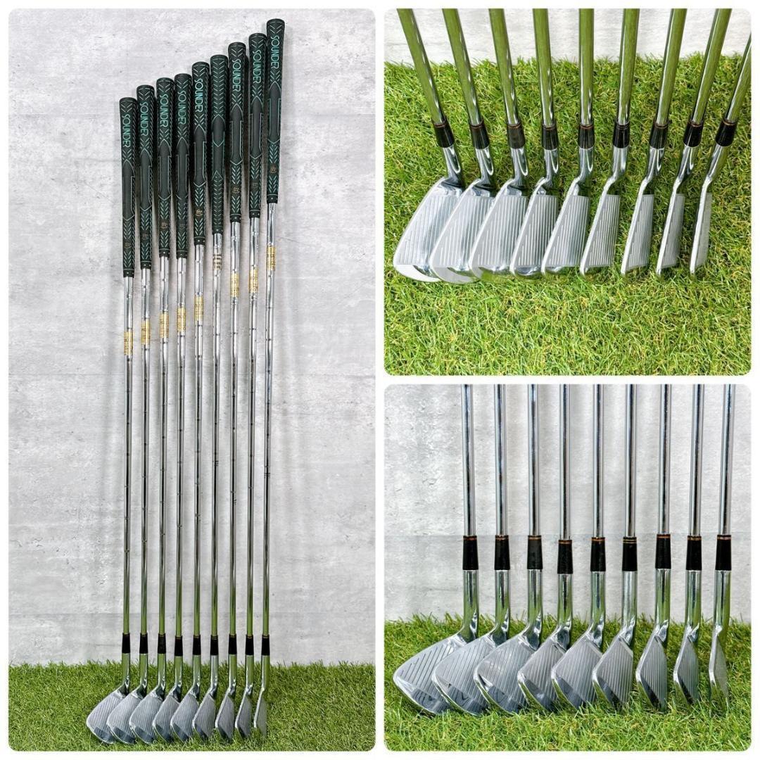 サウンダー ツアーリミテッド SB IV アイアンセット 希少 9本【K287】