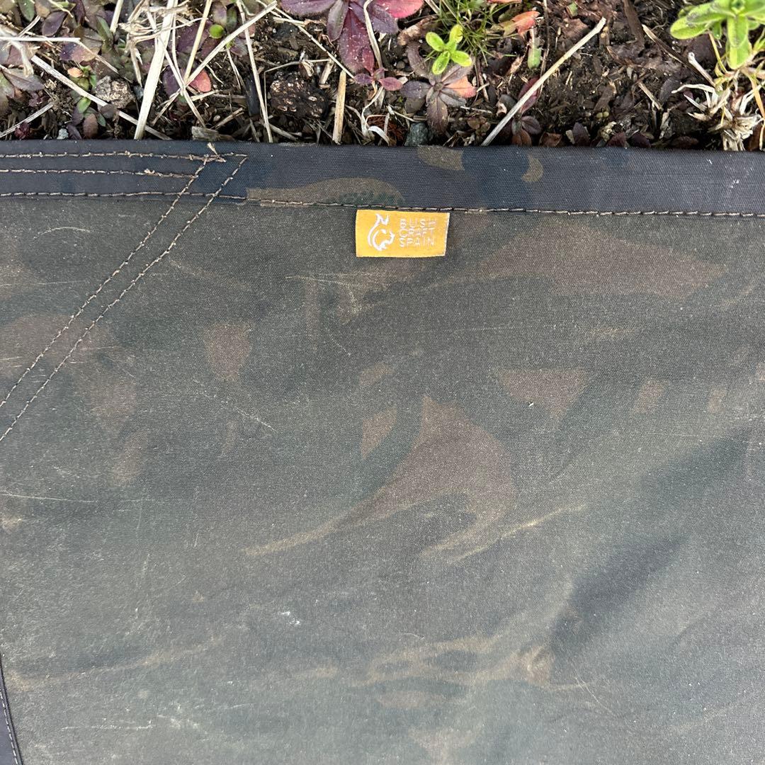 ブッシュクラフトスペイン　カモ　タープ