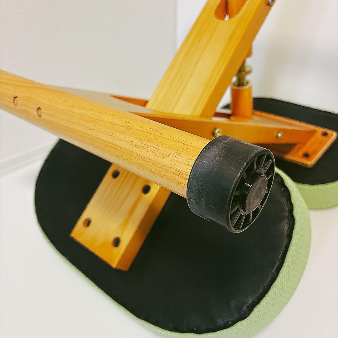 【極美品】 補助クッション付 宮武製作所 プロポーションチェア ライム