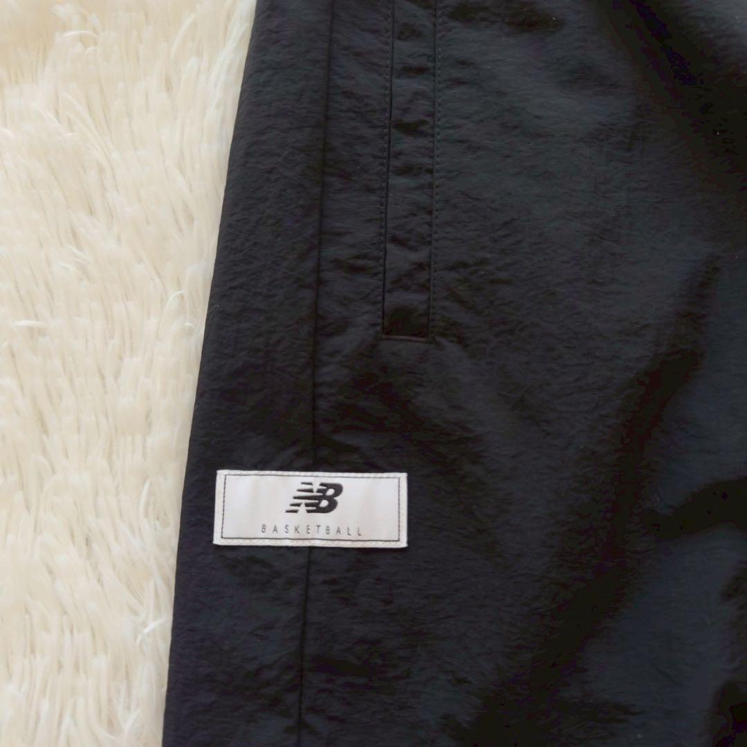 新品タグ付✨New Balance バスケットボール　ウィンドパンツ 黒　M