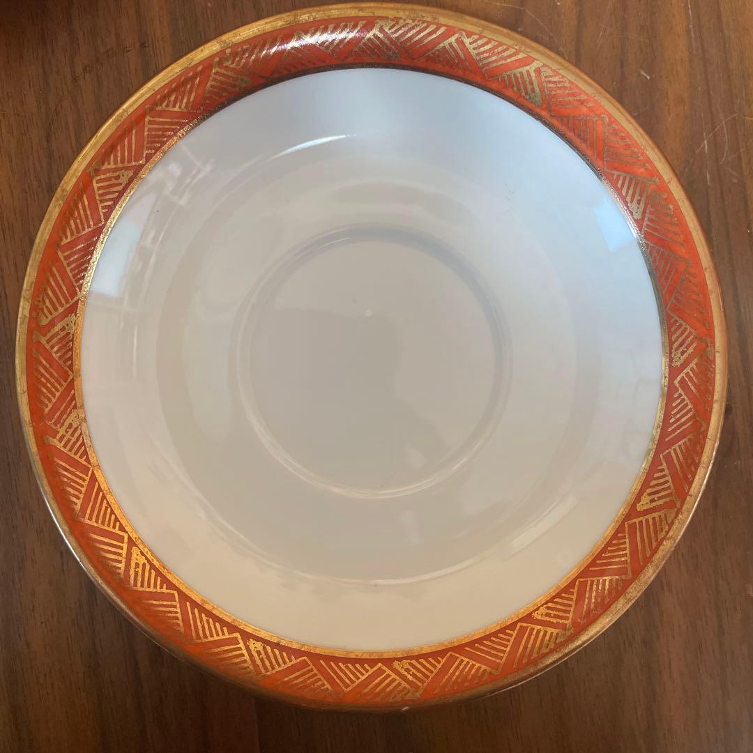 九谷焼 九谷祥隆 花詰 ティーカップ＆ソーサー 6客セット　シュガーポット