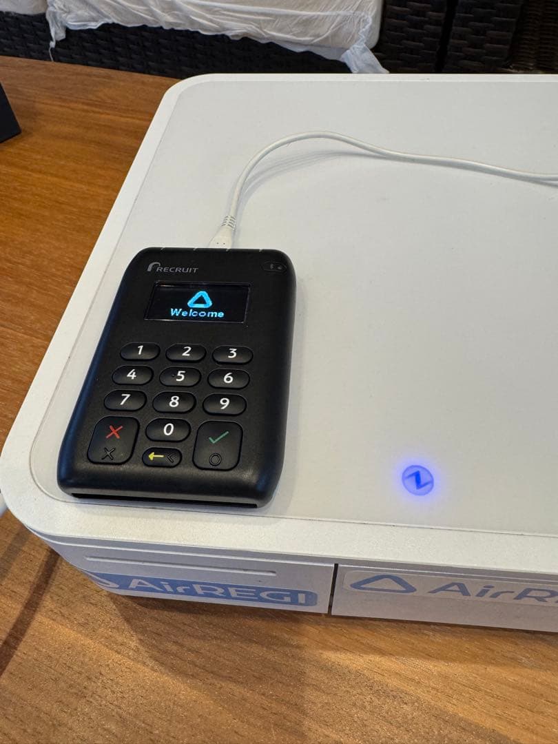 エアレジ対応 mPOP POP10 WHT JP カードリーダー レシート付