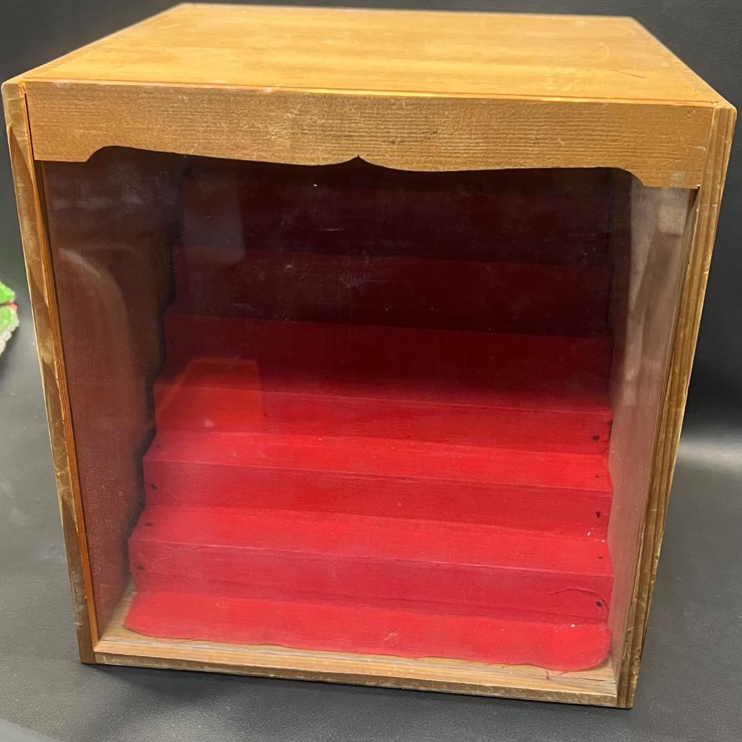 〇※後右1266 住吉大社 招福猫 42体 招き猫 木箱 ケース