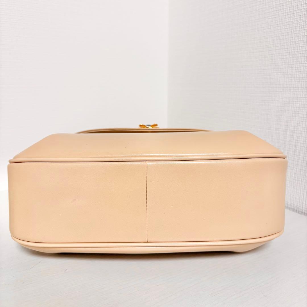 ★週末1000円引き中【美品】WAKO ハンドバッグ　銀座和光　ベージュ　レザー