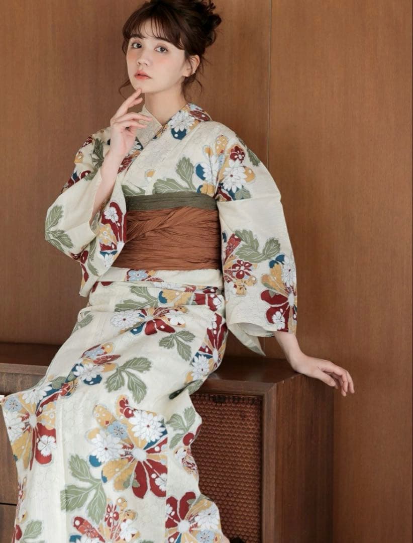 Dita 古典菊 浴衣3点セット