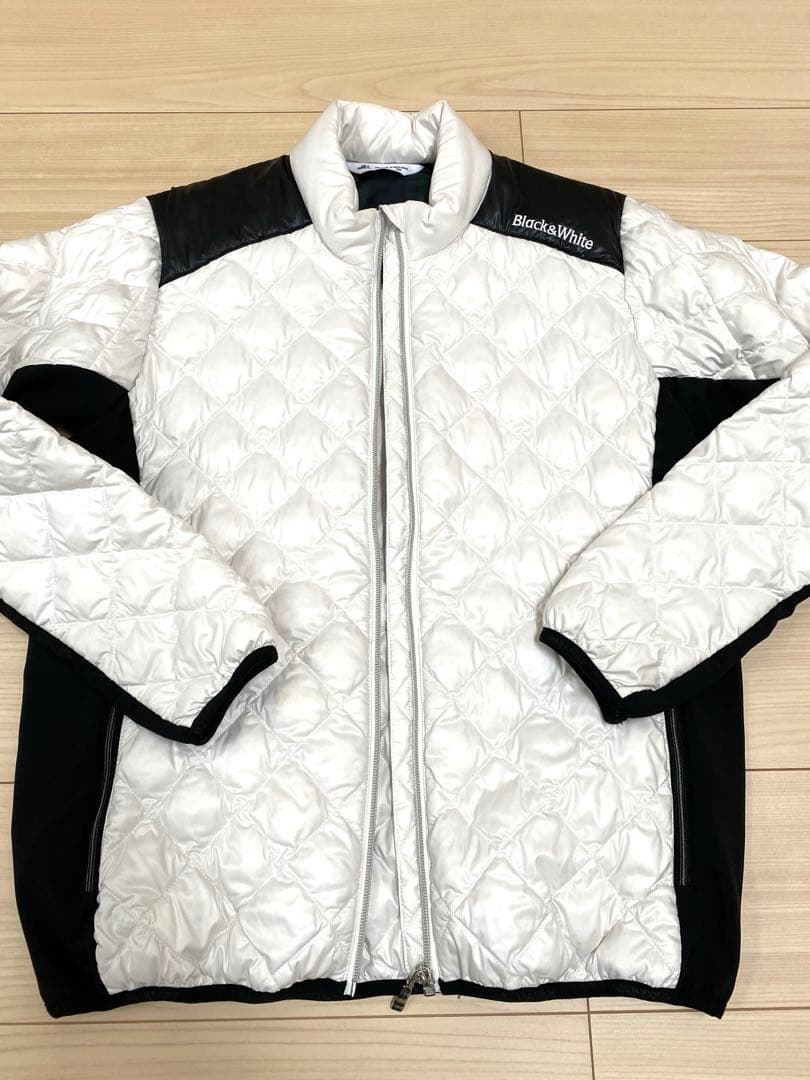 Black&White キルティングジャケット M アウター　ダウンジャケット