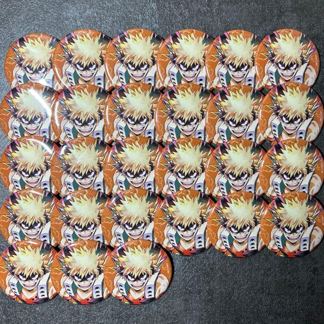 僕のヒーローアカデミア ヒロアカ 爆豪勝己 缶バッジ PALETONE 27点