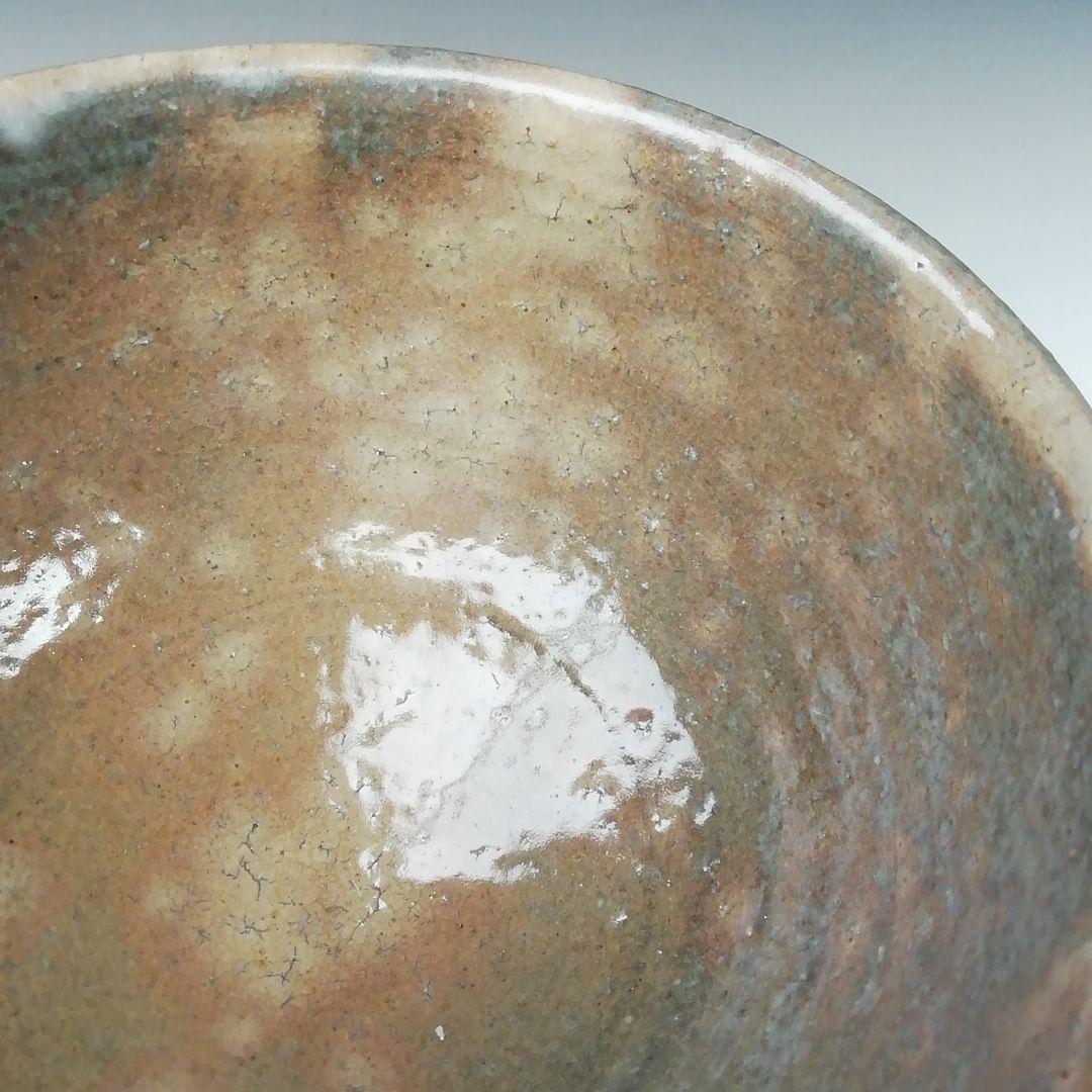 Ｔ５０２　茶碗　『萩茶碗』『天龍窯　服部陶炎 造』　共箱　抹茶碗　茶道具