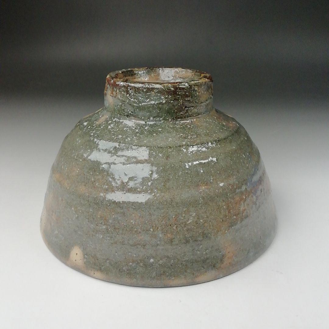 Ｔ５０２　茶碗　『萩茶碗』『天龍窯　服部陶炎 造』　共箱　抹茶碗　茶道具