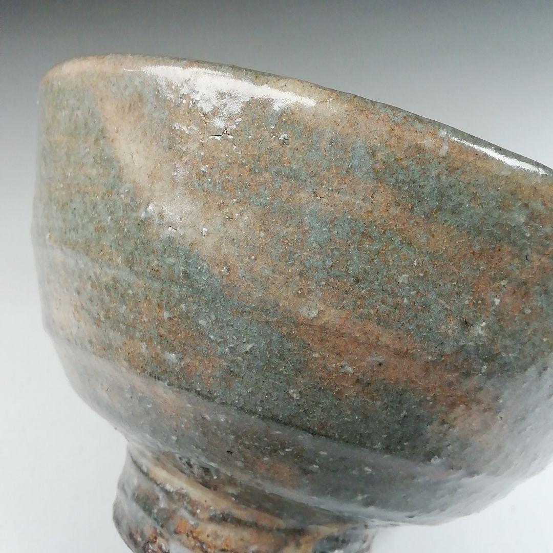 Ｔ５０２　茶碗　『萩茶碗』『天龍窯　服部陶炎 造』　共箱　抹茶碗　茶道具