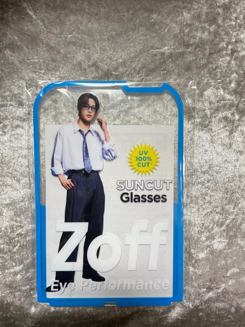 【最安値】Zoff Glasses Man目黒蓮 オリジナルスタンド